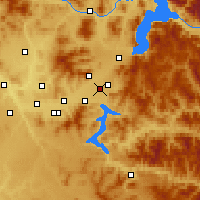 Nearby Forecast Locations - Кер-д’Ален - карта