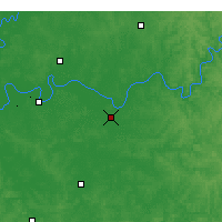 Nearby Forecast Locations - Оуэнсборо - карта