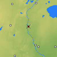 Nearby Forecast Locations - Little Falls - карта