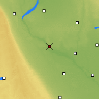 Nearby Forecast Locations - Ортонвилл - карта