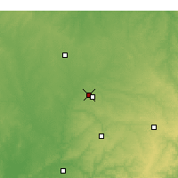 Nearby Forecast Locations - Джоплин - карта