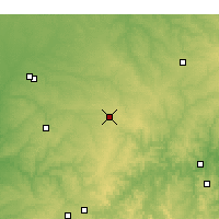 Nearby Forecast Locations - Monett - карта