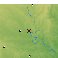 Nearby Forecast Locations - Ponca - карта