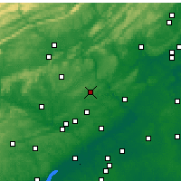 Nearby Forecast Locations - Дойлстаун - карта