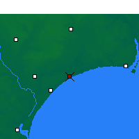 Nearby Forecast Locations - North Myrtle Beach - карта