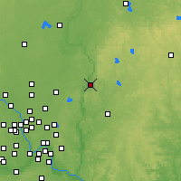 Nearby Forecast Locations - Osceola - карта