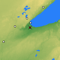 Nearby Forecast Locations - Сьюпириор - карта