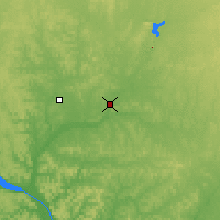 Nearby Forecast Locations - Eau Claire - карта