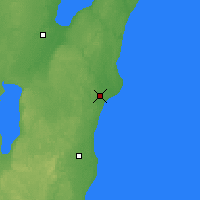 Nearby Forecast Locations - Manitowoc - карта