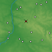 Nearby Forecast Locations - Красник - карта