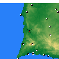 Nearby Forecast Locations - Одемира - карта