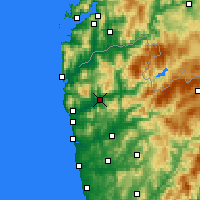 Nearby Forecast Locations - Понти-ди-Лима - карта