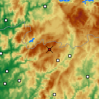 Nearby Forecast Locations - Монталегри - карта