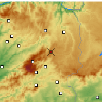 Nearby Forecast Locations - Гуарда - карта