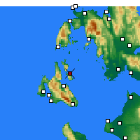 Nearby Forecast Locations - Итака - карта