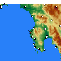 Nearby Forecast Locations - Филиатра - карта