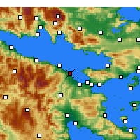 Nearby Forecast Locations - Кьятон - карта
