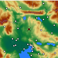 Nearby Forecast Locations - Килкис - карта