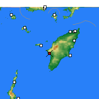 Nearby Forecast Locations - Монолитос - карта