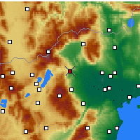 Nearby Forecast Locations - Edessa - карта