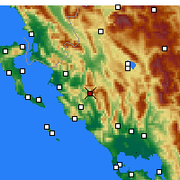 Nearby Forecast Locations - Парамитья - карта