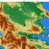 Nearby Forecast Locations - Домокос - карта