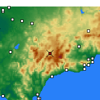 Nearby Forecast Locations - Ронда - карта