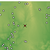 Nearby Forecast Locations - Спрингфилд - карта