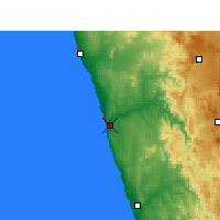 Nearby Forecast Locations - Kleinzee - карта