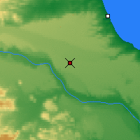 Nearby Forecast Locations - Пико-Трункадо - карта