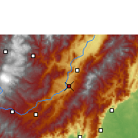 Nearby Forecast Locations - Garzón - карта