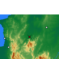Nearby Forecast Locations - Тьерральта - карта