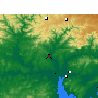 Nearby Forecast Locations - Монтенегру - карта