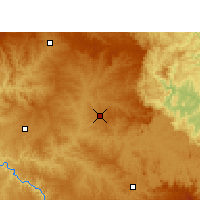 Nearby Forecast Locations - Куритибанус - карта