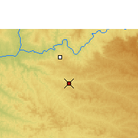 Nearby Forecast Locations - Итиютаба - карта