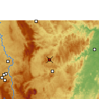 Nearby Forecast Locations - Итабира - карта