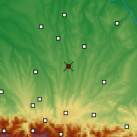 Nearby Forecast Locations - Миранд - карта