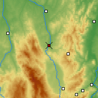 Nearby Forecast Locations - Роан - карта