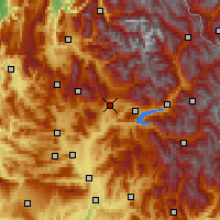 Nearby Forecast Locations - Гап - карта