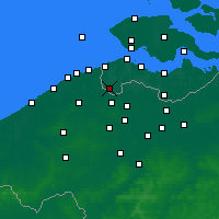 Nearby Forecast Locations - Aardenburg - карта