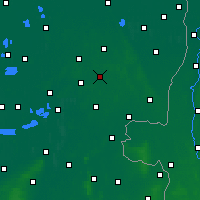 Nearby Forecast Locations - Мидден-Дренте - карта