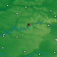 Nearby Forecast Locations - Шато-Тьерри - карта