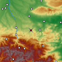 Nearby Forecast Locations - Корбьер - карта
