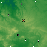 Nearby Forecast Locations - Gacé - карта
