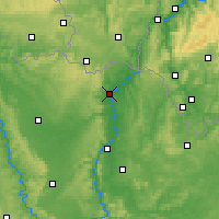 Nearby Forecast Locations - Тьонвиль - карта