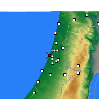 Nearby Forecast Locations - Холон - карта