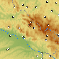 Nearby Forecast Locations - Боденмайс - карта