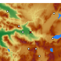 Nearby Forecast Locations - Памуккале - карта