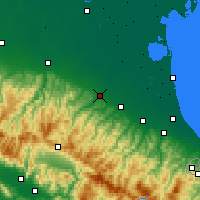 Nearby Forecast Locations - Имола - карта