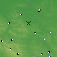 Nearby Forecast Locations - Stanisławów - карта